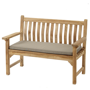 Bench Cushion 2 Seat Taupe